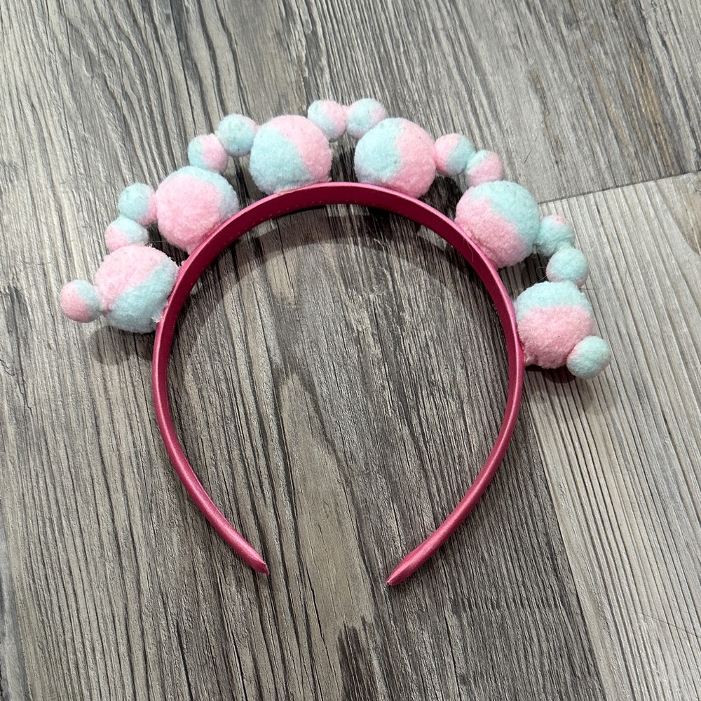 Pink and Blue Mickey Mouse Cotton Candy Headband